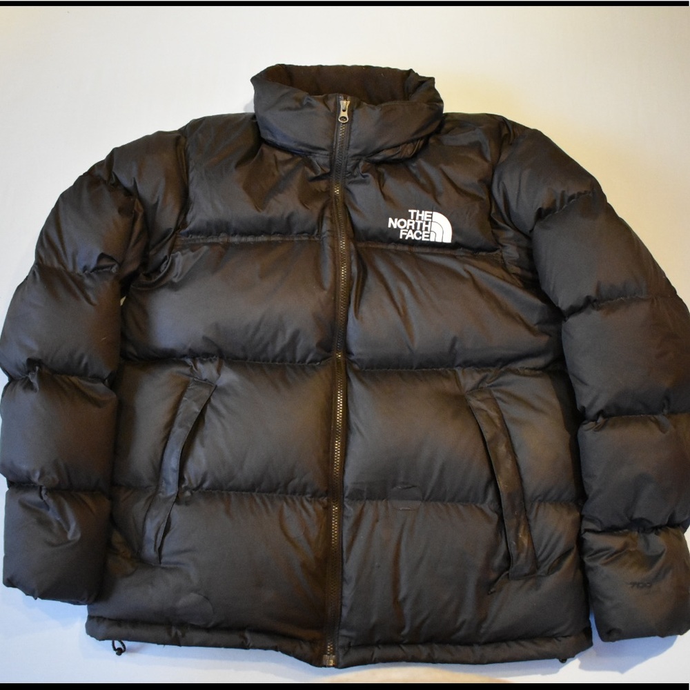 The North Face 700 Nuptse Down Puffer Jacket Black